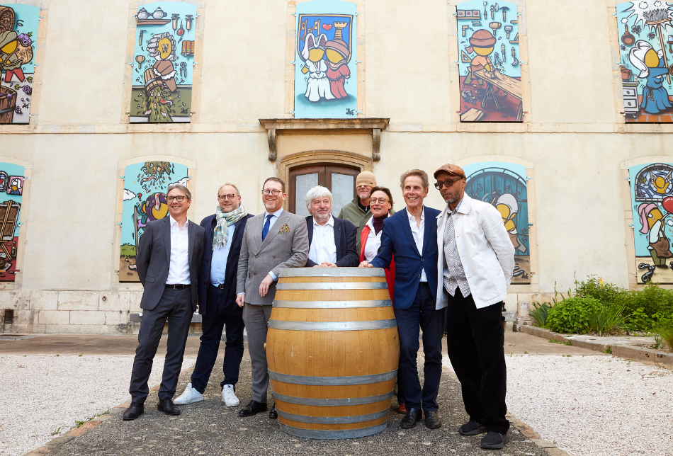 Inauguration Imaginaires Kréatifs - Cour des fondateurs de l'Hôtel-Dieu des Hospices de Beaune